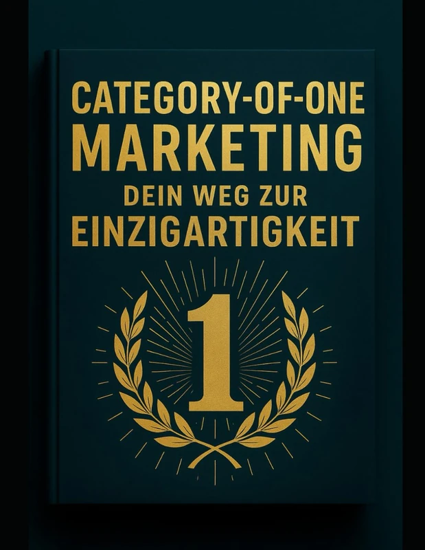 CATEGORY-OF-ONE MARKETING Dein Weg zur Einzigartigkeit: Wie du mit KI, Klarheit und Strategie eine eigene Kategorie wirst