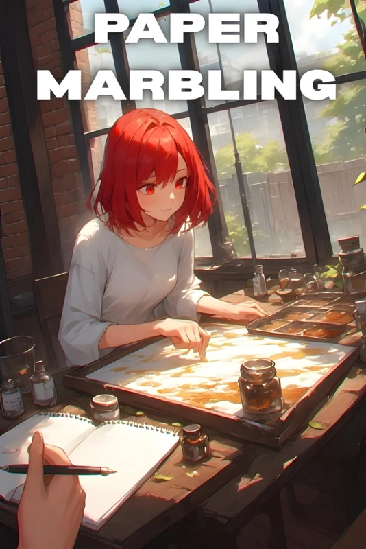 Paper Marbling: A Traditional Guide to Marbling Paper at Home