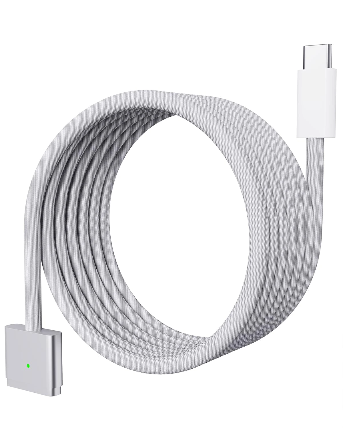 USB C to Magnetic 3 Fast Charging Cable (2 m/6.6 ft),140W Mag-Safe 3 USB C Cable Compatible with Mac Book Air (15''/13'' M4 2025,M3 2024,15" M2 2023, 13" M2 2022),Mac Book Pro (16"/14" 2024/2023/2021)