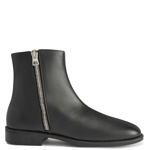 Giuseppe Zanotti, Cassian, Black, Leather, 7,5