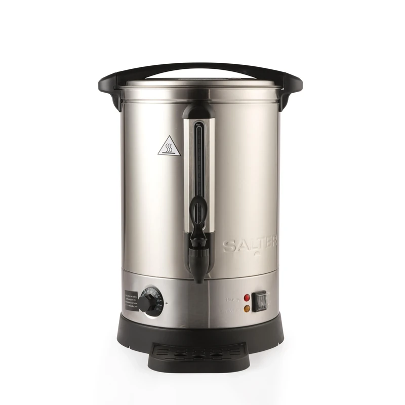 Salter Electric Hot Water Dispenser – 18L Tea Urn, Coffee, Instant Hot Water Tap, Mulled Wine, Stainless Steel, Large Capacity, One Cup Drinks Boiler, Adjustable Temperature, Catering Venues, Parties