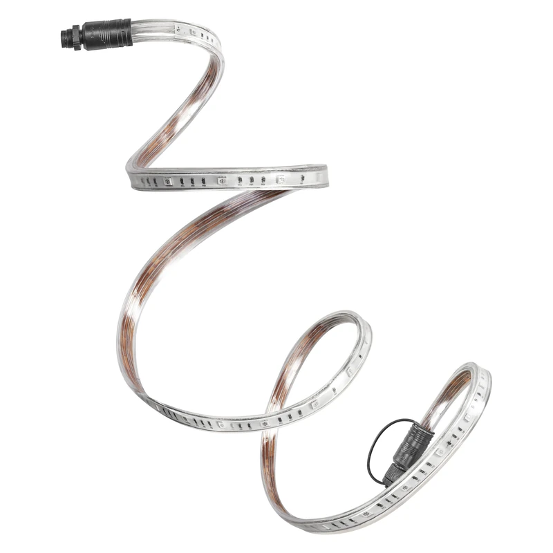 OSRAM Outdoor Flex RGB LED Strip 20M IP65 with Remote Control Extendable up to 50 m with Cable Winder, Connection Cable, Accessories