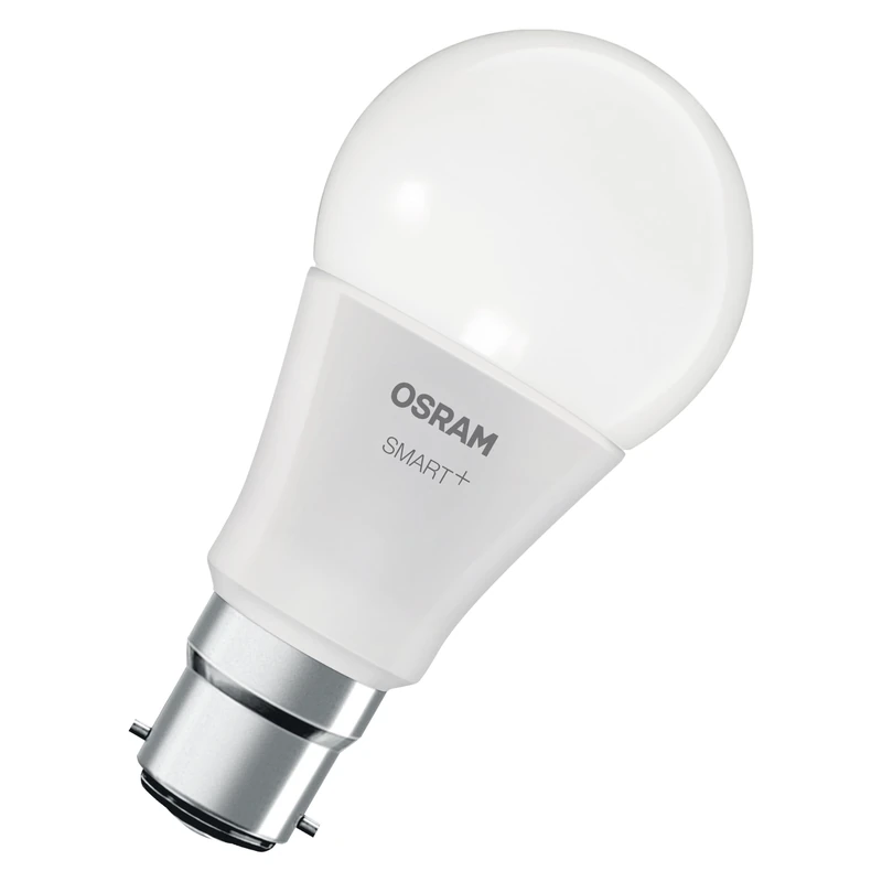 OSRAM SMART LED lamp A60 Bulb Shape B22D, 9W ZigBee 3.0, RGBW 16 Million Colors, dimmable, app Control, Alexa,4-Pack