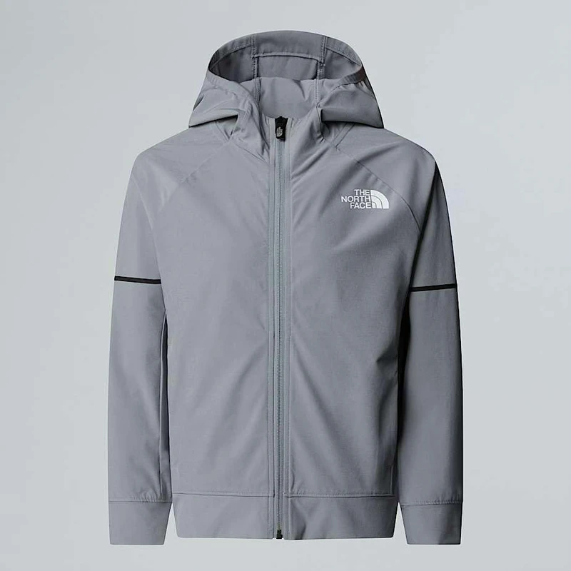 The North Face Kids Mountain Athletics Woven Jacket, Monument Grey, 10 Years