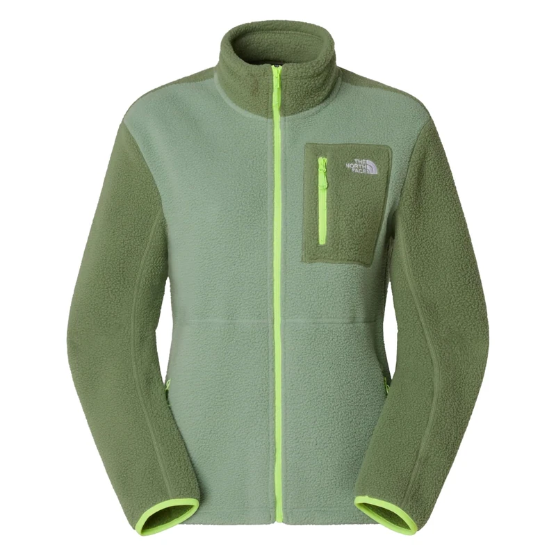 The North Face Women's Yumiori Full Zip Jacket, Slate Moss/Bark Mist/As, M