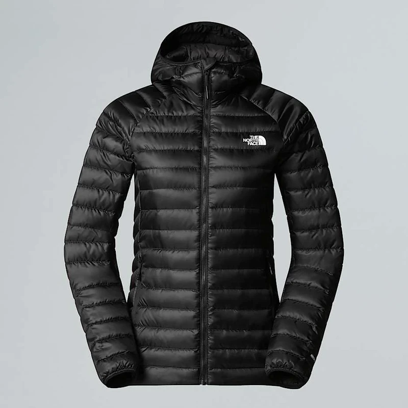 The North Face Women's Bettaforca Lt Down Hooded Jacket, Tnf Black/Tnf Black, L