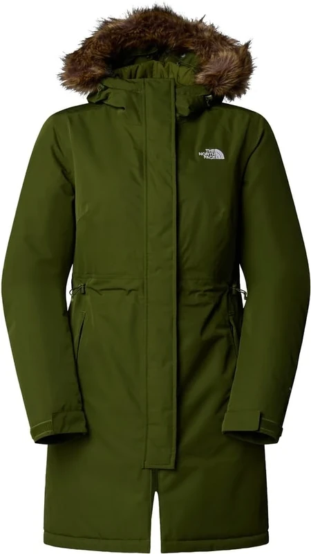 The North Face Women's Zaneck Parka, Woodland Green, S