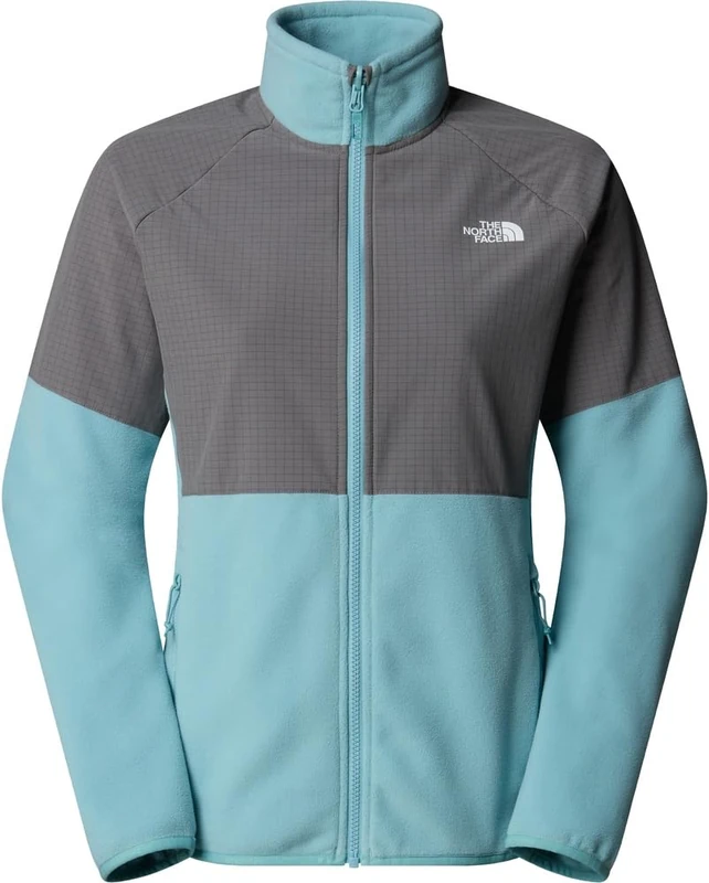 The North Face Women's Glacier Heavyweight Full Zip Jacket, Khaki Stone/Smoked Pear, M