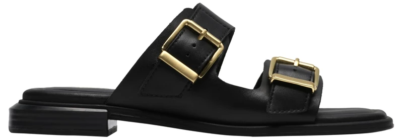 Clarks Ariany Bay Womens Black Leather, 5.5