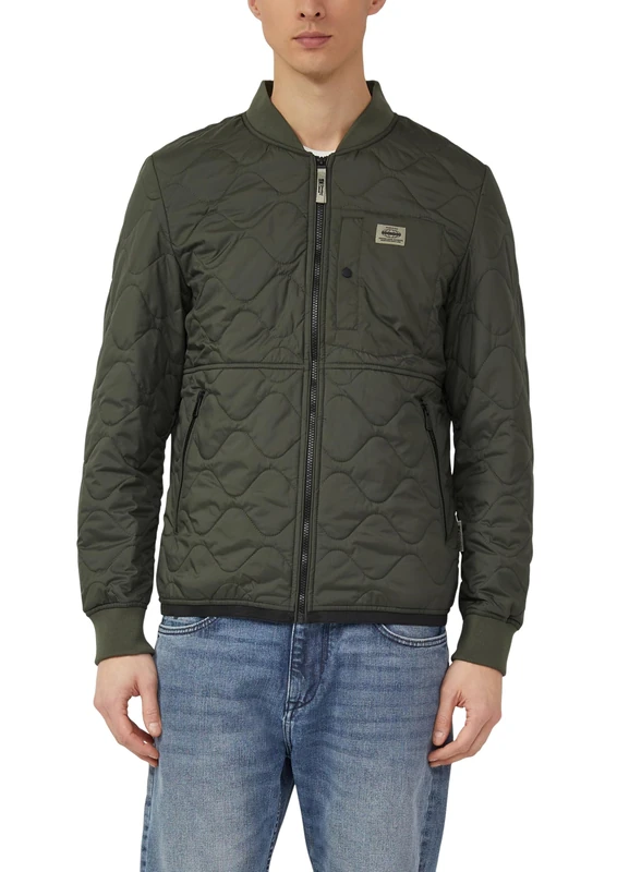 s.Oliver Men's 2173907 Quilted Jacket, 7938, L - Image 1