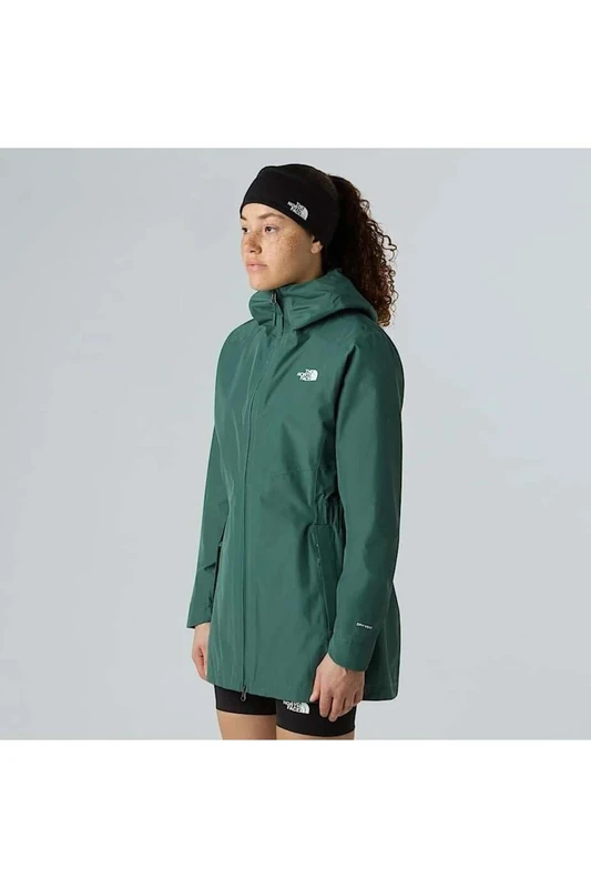 The North Face Women's Hikesteller Parka Shell Jacket, Pine Forest, XS