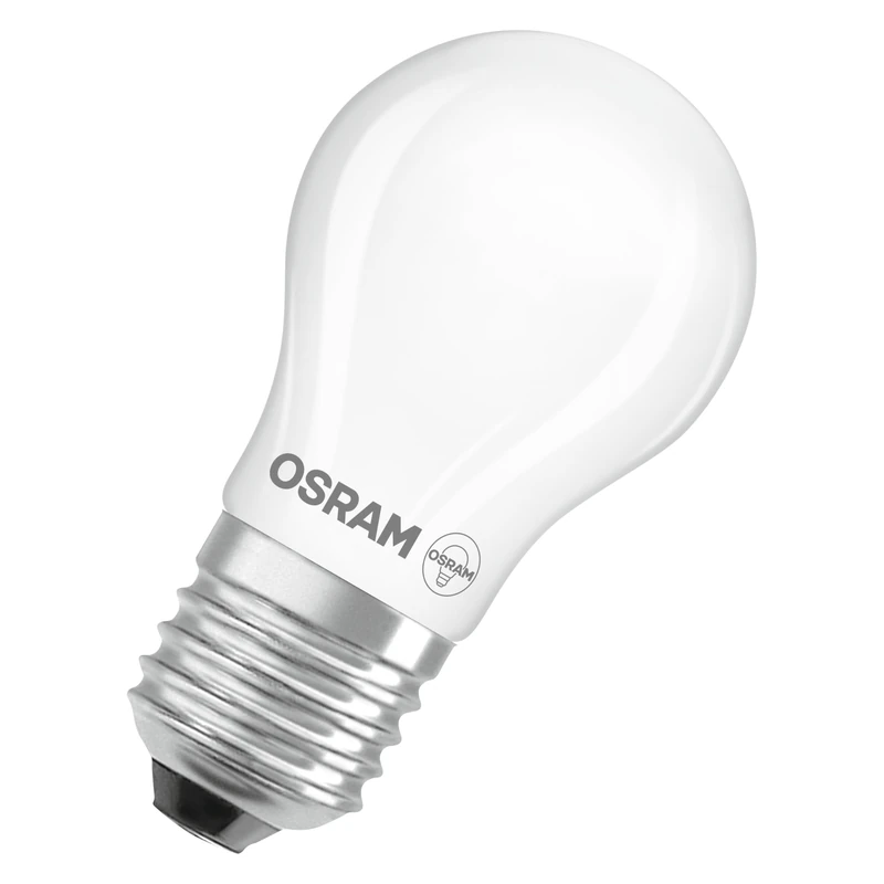 OSRAM LED lamp Star mini Ball Shape P40 Filament, 2700 K Warm White, 3.4 W, E27, Frosted, 470 lm, 15,000 h, for Table and Pendant luminaires, Glare-Free,3-Pack