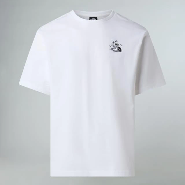 The North Face Unisex Hke Backpack Relaxed T-Shirt, TNF White, M