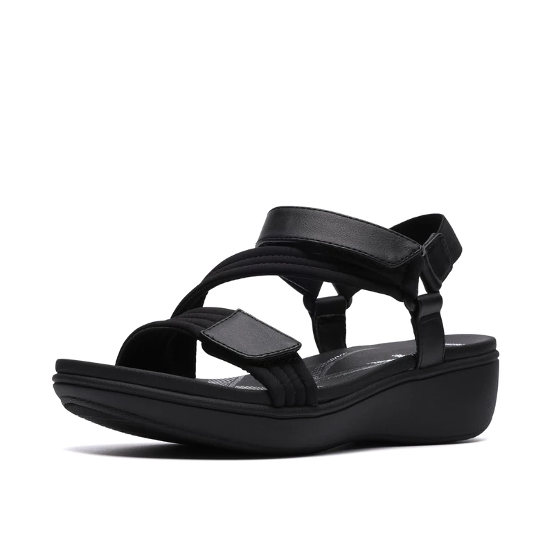 Clarks BrinkleyRaeSun Womens Black, 3