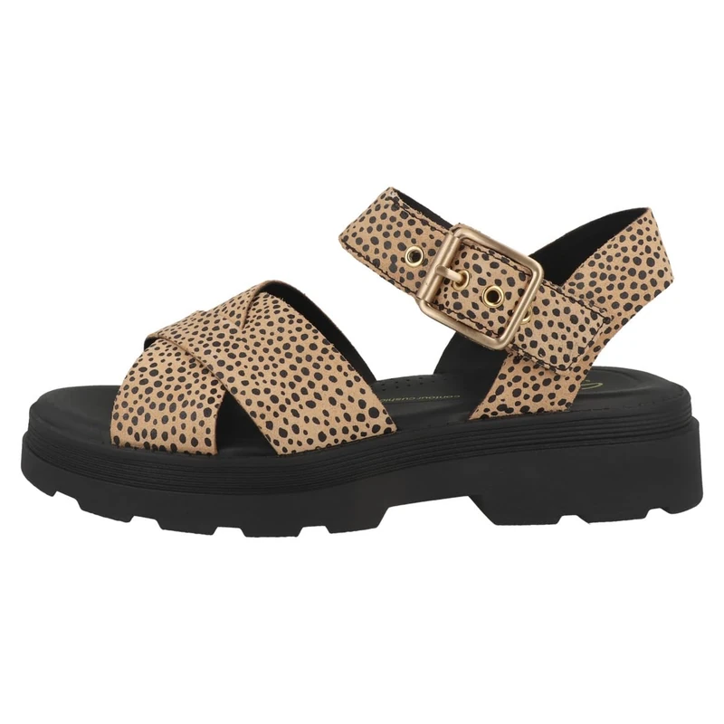 Clarks Orinoco3 Cross Womens Animal Print, 4.5