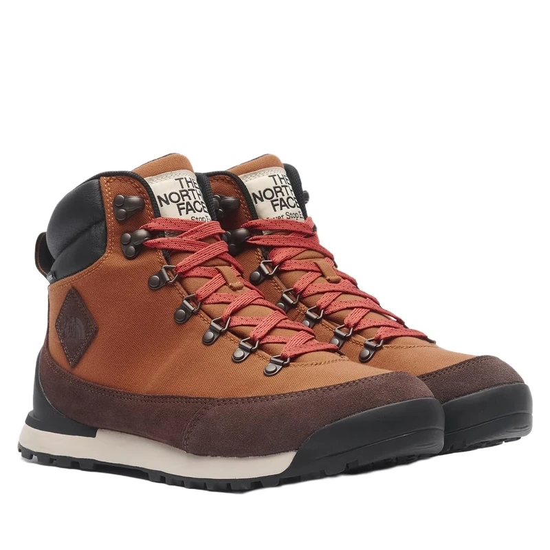 The North Face Men's Back-To-Berkeley IV Textile Wp Boots, Burnt Umber/Mars Dust, 7