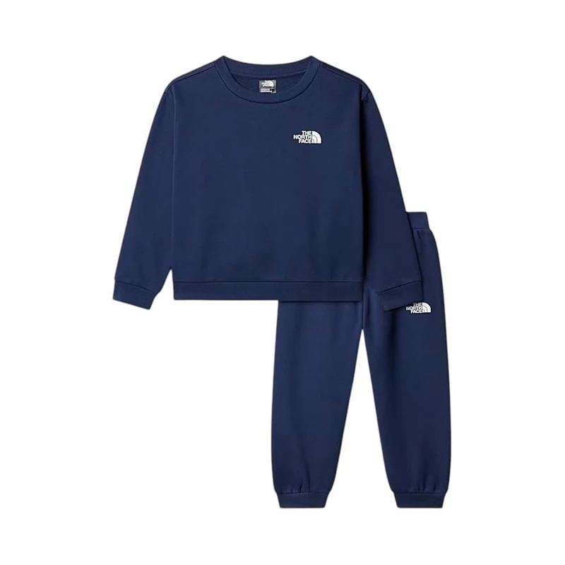 The North Face Kids Simple Dome Fleece Set, Summit Navy, 7 Years