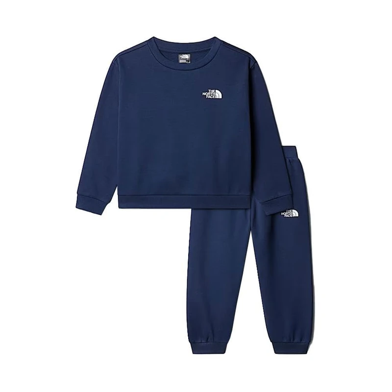 The North Face Kids Simple Dome Fleece Set, Summit Navy, 2 Years - Image 1