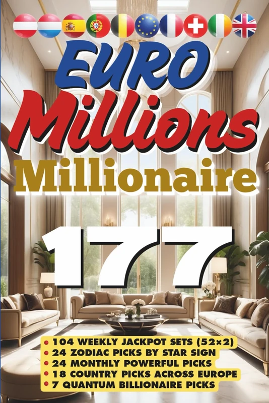 Euro Millions Millionaire 177: Lifetime Edition (Get a Rich Millionaire! Wealthy Billionaire!)