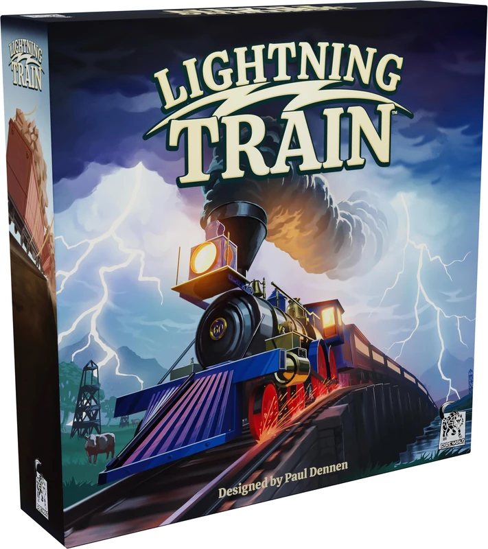 Direwolf | Lightning Train | Board Game | Ages 13+ | 1-4 Players | 60-120 Minutes Playing Time