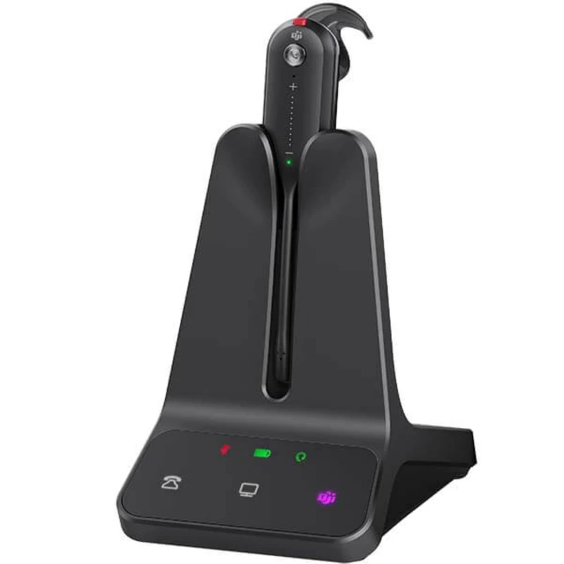 Yealink WH63 E2 Convertible DECT Wireless Headset for PC & IP phone - UC variant
