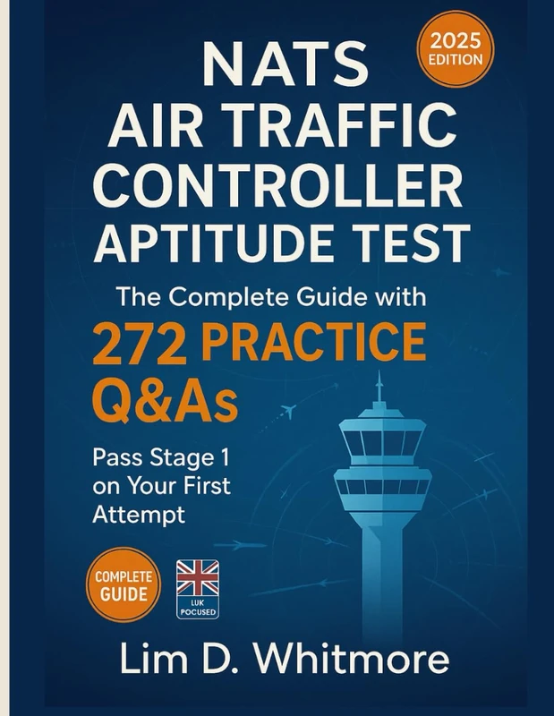 NATS Air Traffic Controller Aptitude Test 2025: The Complete Guide with 272 Practice Q&As - Pass Stage 1 on Your First Attempt