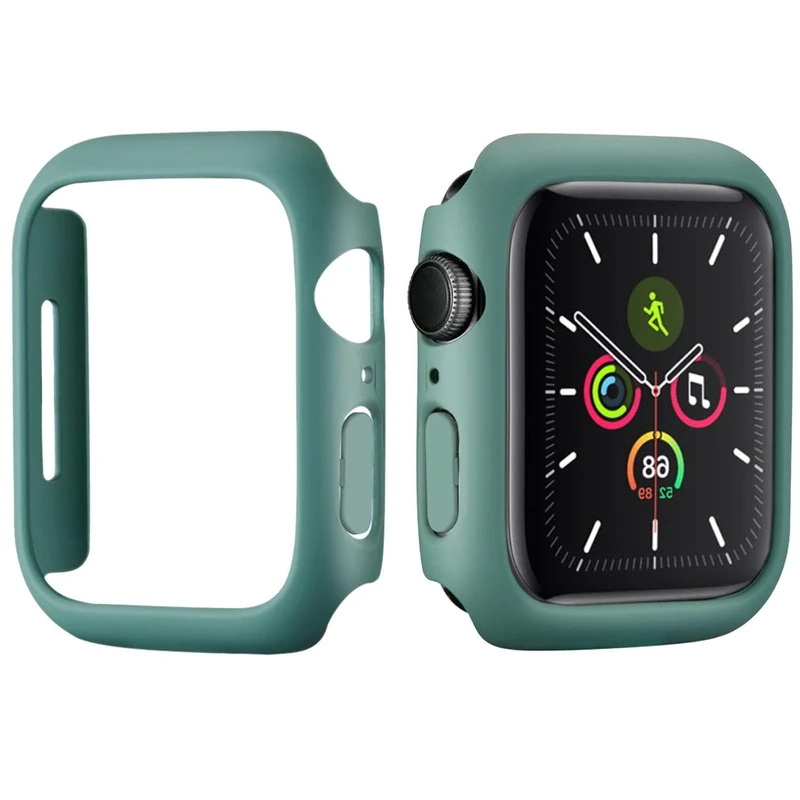 Anybase Apple Watch 45mm Series 8/9/SE 2 Ultra Thin Bumper Full Body Protective Hard PC Case Cover Official Green