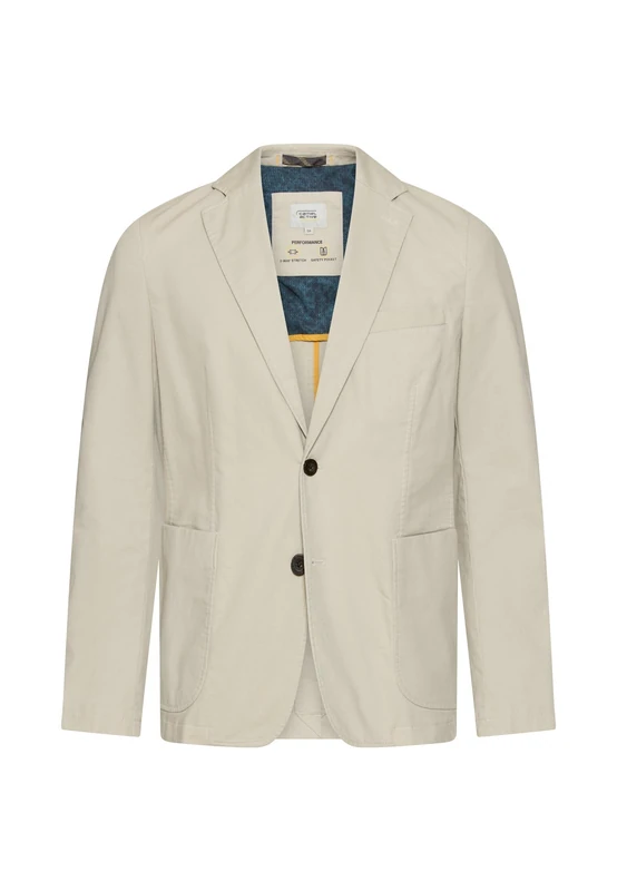 camel active Men's 442815-7i20 Blazer, Beige, 48S