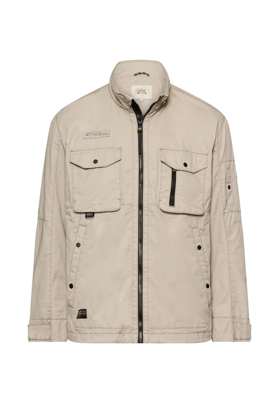 camel active Men's 430460-7n60 Jacket, Beige, 50