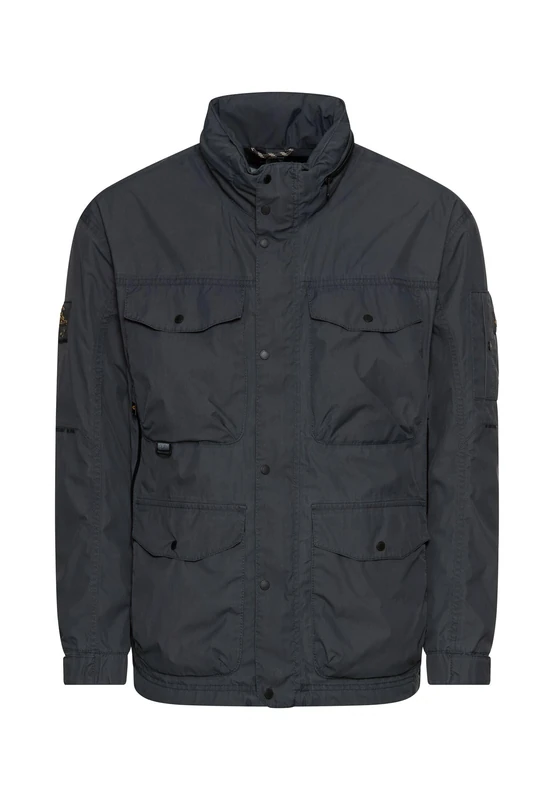 camel active 420174-7n98 Jacket, Dark Blue, 56 Men