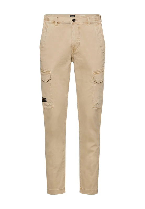 camel active Men's 476r04-7f02 Trouser, Beige, 34 W/34 L
