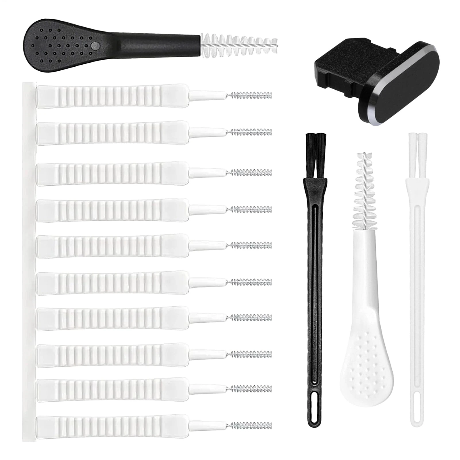 Charging Port Cleaner Kit – usb c Cleaning Set, 15X Mobile Dust Removal Tools | Durable Phone Maintenance Kit for Smartphones, Charging Slots, Audio Jacks, Ideal for Daily Cleaning at Home, Work