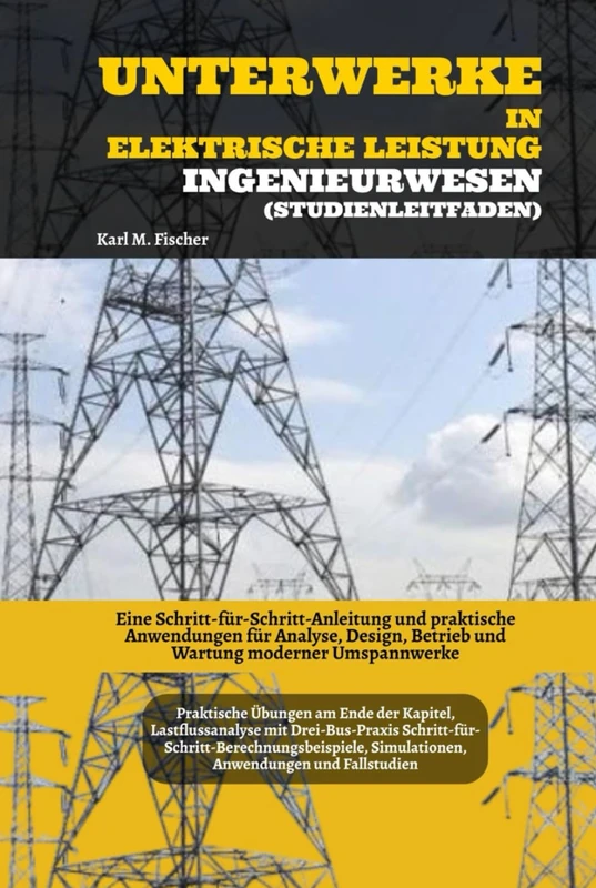 Unterwerke In Elektrische Leistung Ingenieurwesen (Studienleitfaden): Eine Schritt-für-Schritt-Anleitung und praktische Anwendungen für Analyse, Design, Betrieb und Wartung moderner Umspannwerke