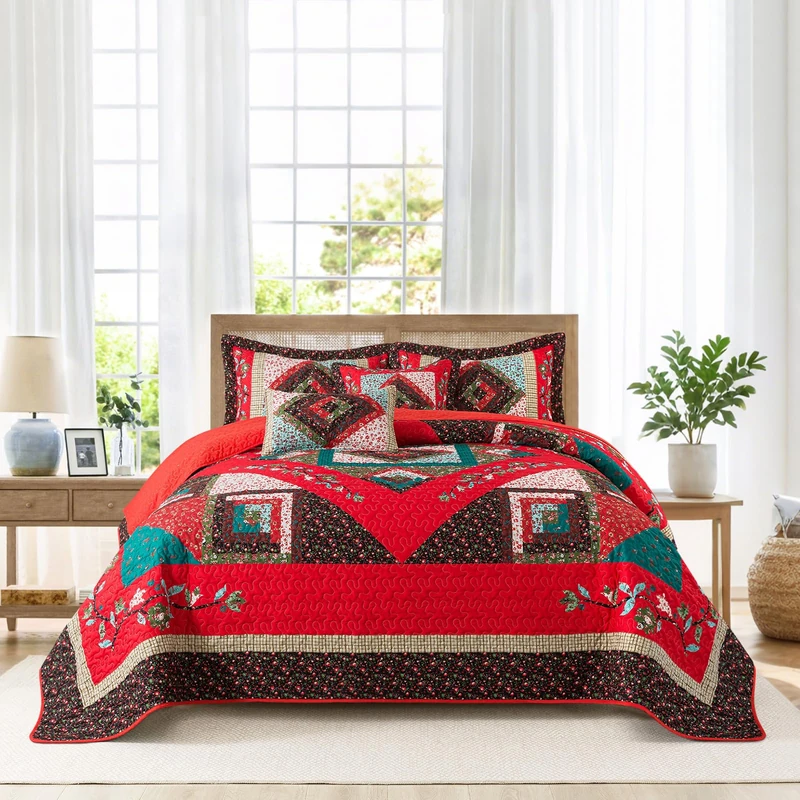 BEDIFANY Queen Quilt Set