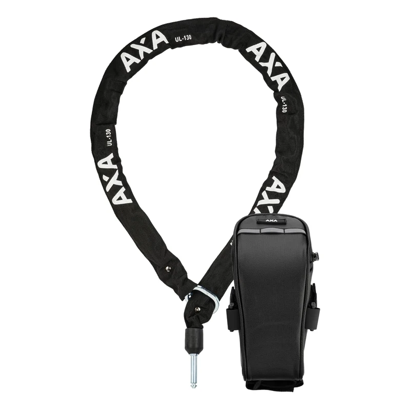 AXA 59571395KC ULC 5.5-130 Anschlusskette mit Tasche Folding Lock, Black - Image 1