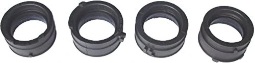 TourMax CHH-4 Carburetor to Intake Manifold Rubber Set Compatible with Honda CBR1000FH,FJ,FK,FL,FM 87-91 890877 Replaces OEM Ref: 16211-MS2-610 ID-42mm 42mm Length: 29/34mm