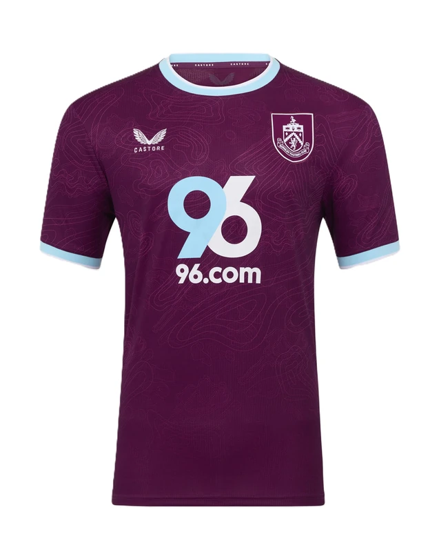 Burnley FC Castore Women's Home Short Sleeve Shirt