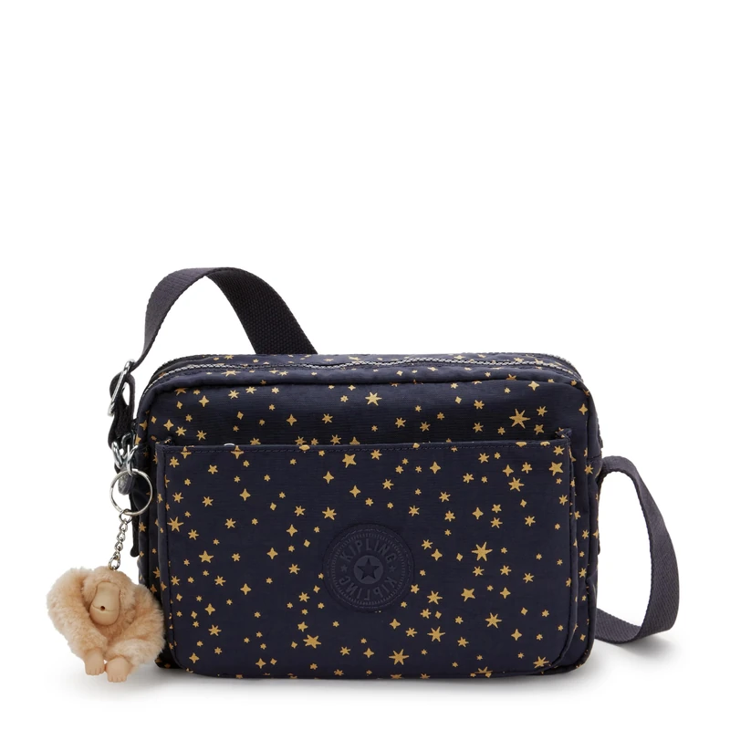Kipling ABANU M Medium crossbody, Ultimate Stars (Blue)