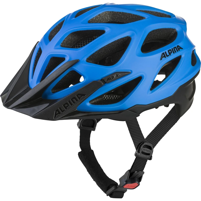ALPINA Mythos 3.0 LE – Lightweight and well-ventilated bike helmet for adults, individually adjustable for optimal comfort and protection - dazzling blue matt - 59-64