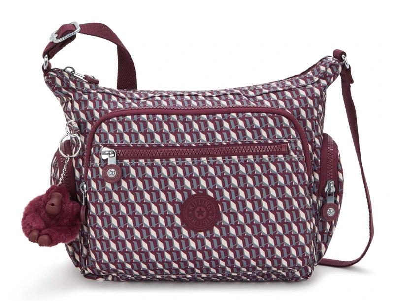 Kipling GABBIE S Small crossbody, 3DK Wine (Red)