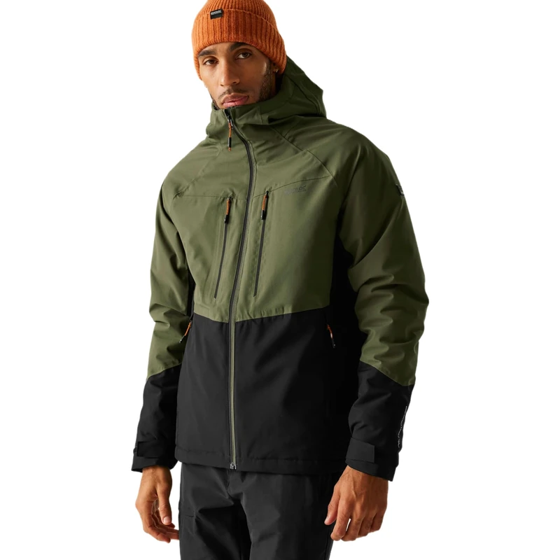 Regatta Mens Highton Puffer Jacket Waterproof Stretch Insulated Padded Winter Coat