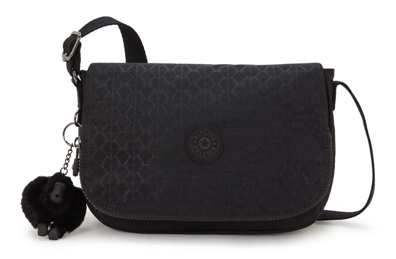 Kipling EARTHBEAT S Small Crossbody Bags, Signature Emb (Black)