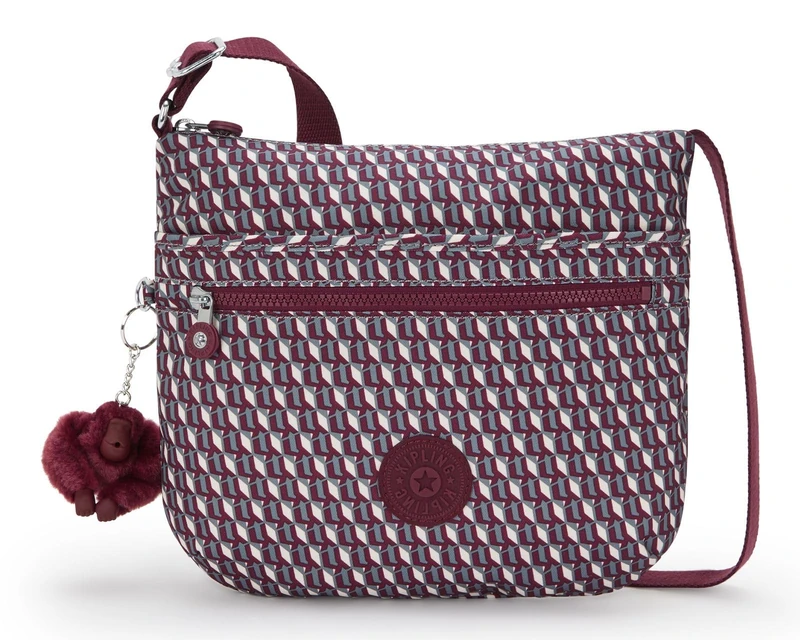 Kipling ARTO Medium crossbody, 3DK Wine (Red)