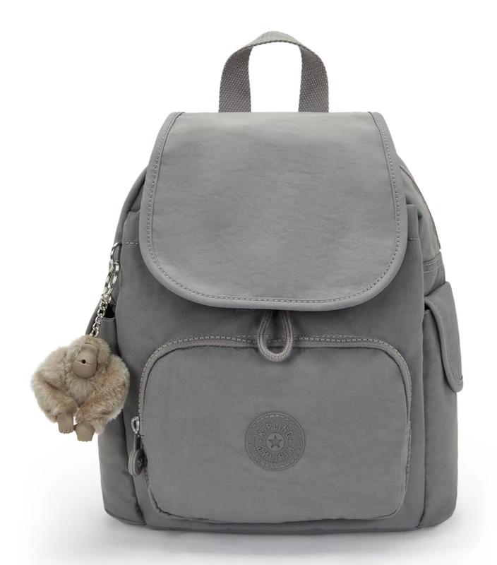 Kipling CITY PACK MINI Small backpack, Inviting Grey (Grey)