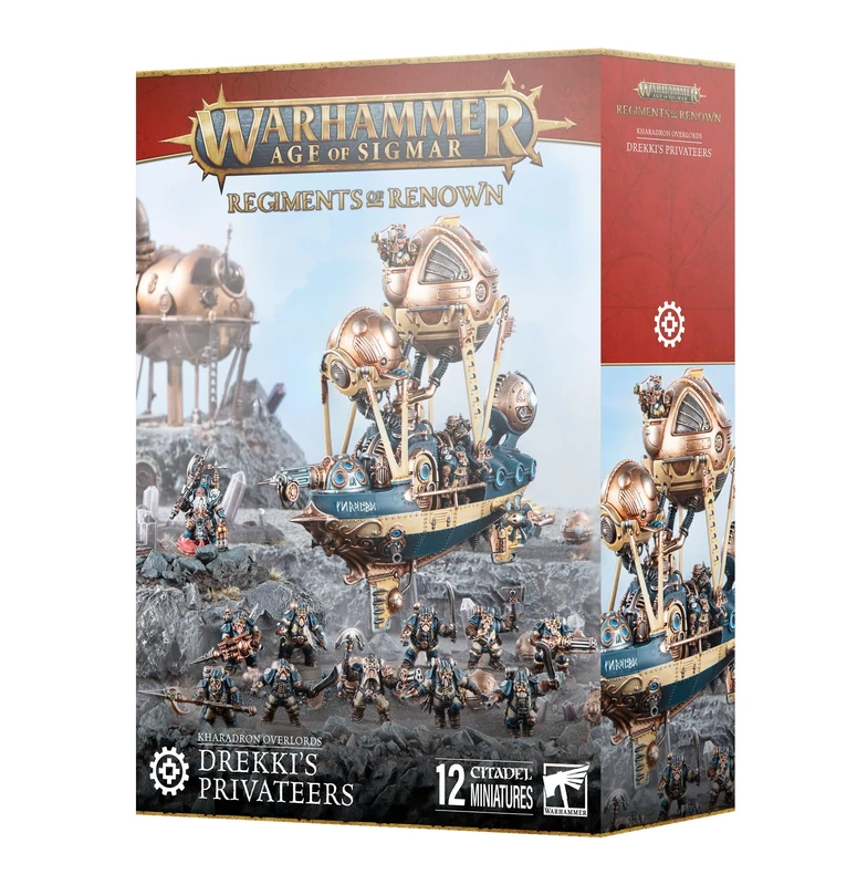 Games Workshop - Warhammer - Age of Sigmar - Regiment of Renown - Kharadron Overlords: Drekki`s Privateers