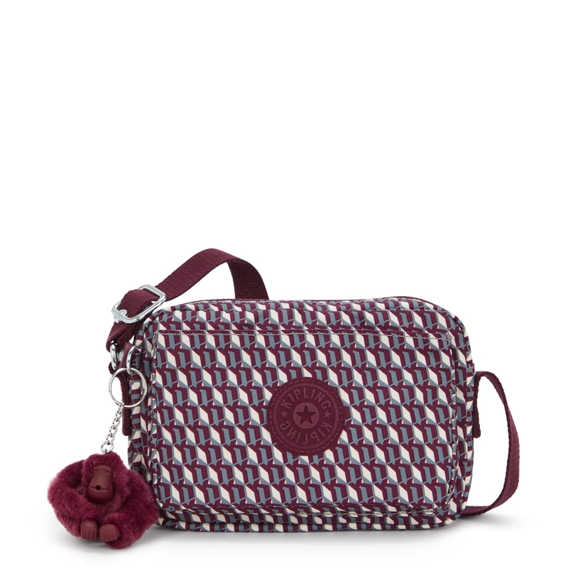 Kipling ABANU Small crossbody, 3DK Wine (Red)