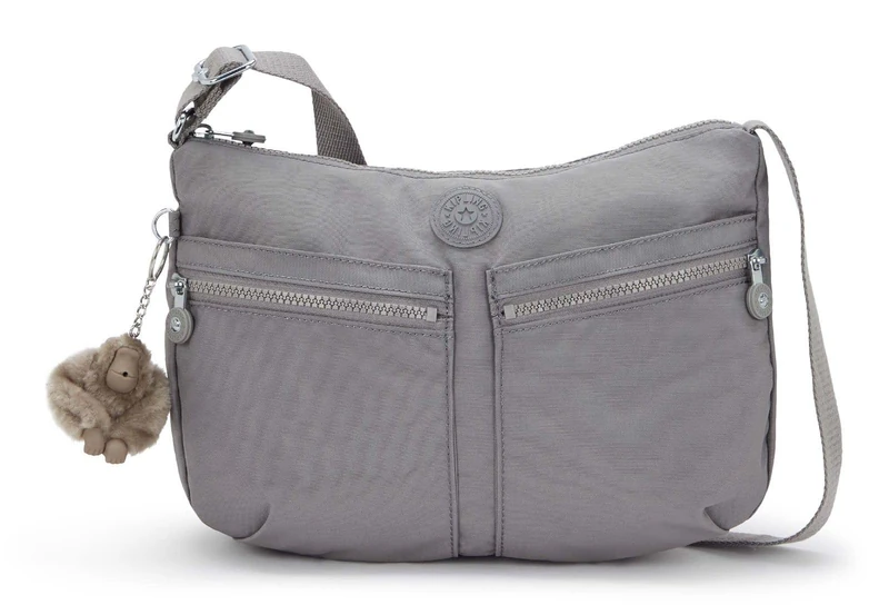 Kipling IZELLAH Medium crossbody, Inviting Grey (Grey)