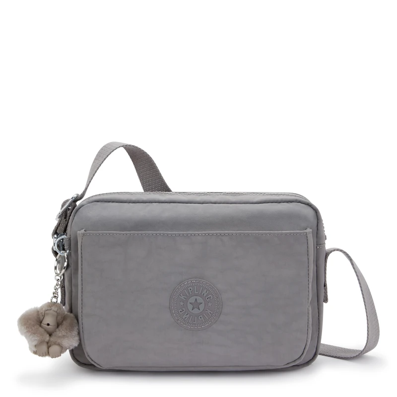 Kipling ABANU M Medium crossbody, Inviting Grey (Grey)