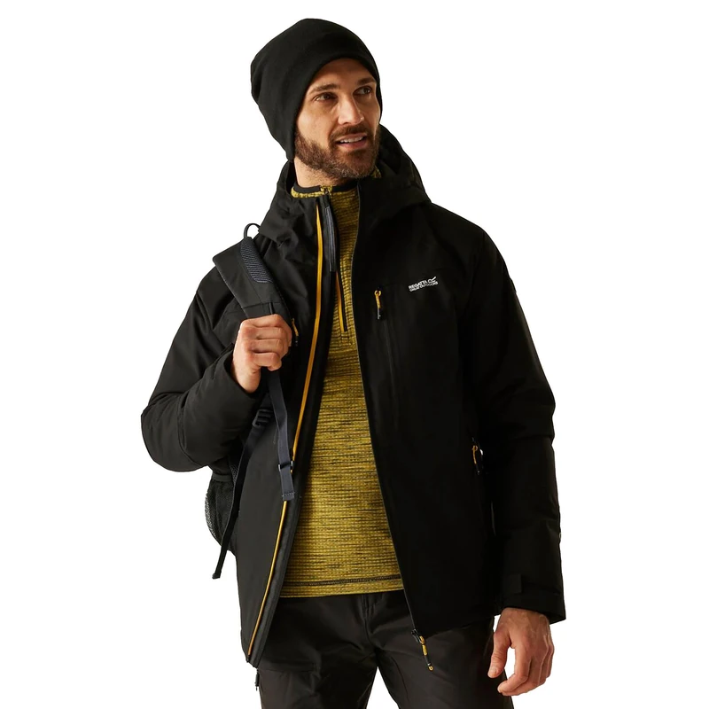 Regatta Mens Highton Puffer Jacket Waterproof Stretch Insulated Padded Winter Coat - Image 1