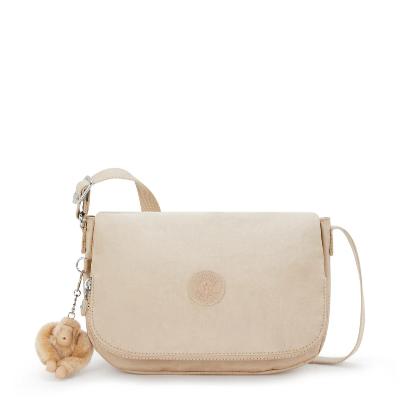 Kipling EARTHBEAT S Small Crossbody Bags, Sparkled Beige (Beige)